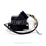 Haier drain motor with colored wires and connector for top-load models