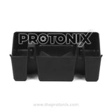 Black compressor tray for Videocon refrigerator with plastic base