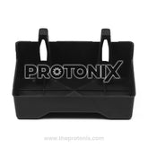 Front view of Videocon refrigerator compressor tray with raised hooks