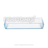 Front view of bottle shelf for LG double-door refrigerator with wide frame