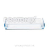 Front view of bottle shelf for LG double-door refrigerator with wide frame