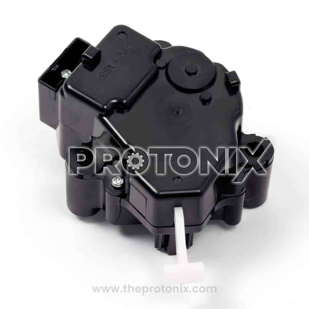 Front view of Panasonic top-load washing machine drain motor