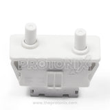4-pin door switch for LG refrigerator with protective cover and inner terminals