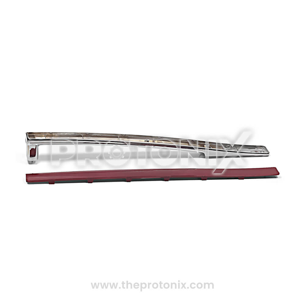 Door handle for LG double-door refrigerator in maroon color design