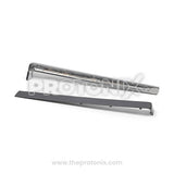 Lower-door handle for LG double-door refrigerator in gray color