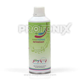 Front view of Godrej R290 refrigerant gas bottle for refrigerator with brand label