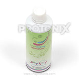 Top view of Godrej R290 refrigerant gas bottle for refrigerator highlighting cap area