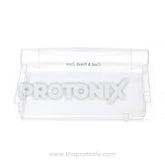 Front view of chiller shelf tray for LG single-door refrigerator with transparent body