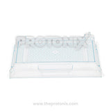 Chiller shelf tray for Samsung single-door refrigerator showing storage area