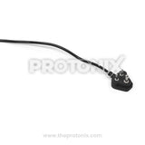 Close-up of black power cord used in Sonix SD200 voltage stabilizer 2 kVA