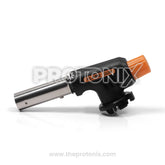 Front view of 807-1 welding torch flame gun lighter with button and metal nozzle