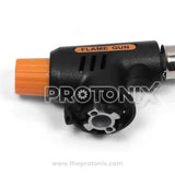 Close-up of 807-1 welding torch flame gun lighter with trigger switch and safety lock