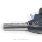 Close-up of 915 multi-purpose flame gun welding torch nozzle with stainless still finish