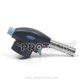 Front view of 915 multi-purpose flame gun welding torch with metal nozzle and strong body