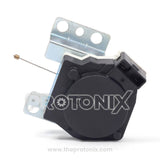 Side profile of Samsung drain motor unit for 9kg top-load washing machine