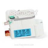 Side view of 3+1 pin defrost timer for LG refrigerator