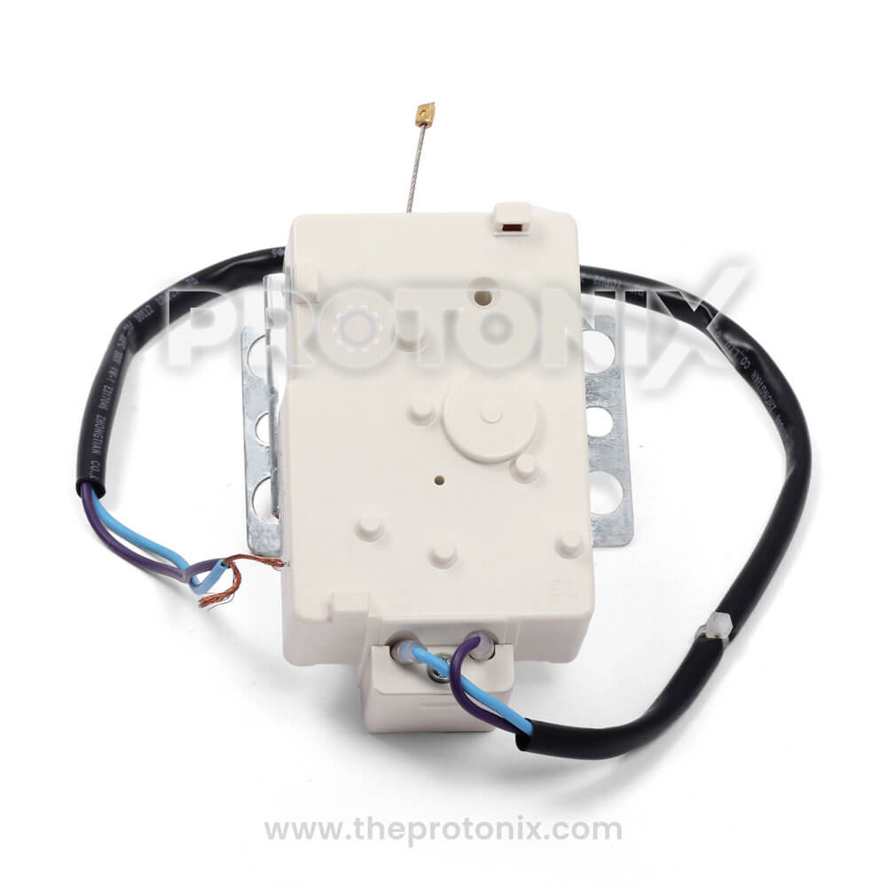 Front view of Samsung 2-wire drain motor for top-load washing machine