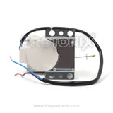 Back profile of Samsung 2-wire drain motor assembly for top-load washing machine