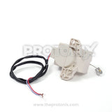 Side profile of Drain motor for top-load washing machine with wires