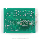 Back profile of Godrej inverter refrigerator PCB (single & double-door) showing solder joints and wiring tracks