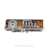 Front view of Samsung inverter front-load PCB (2-digit display) with display, heat sink, and connectors