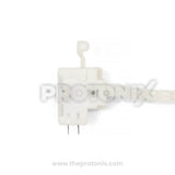 Close-up of Samsung door switch with connector for top-load washing machine