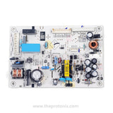Front view of Haier double-door refrigerator PCB (Type B) with components and codes