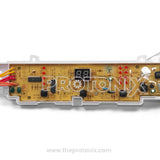 Haier top-load 5-button PCB (Z918-5) with solder joints and wires
