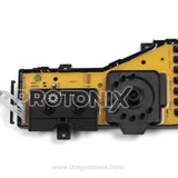 IFB top-load 7-button PCB (6500E) showing electronic parts with buttons