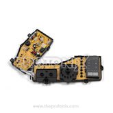 IFB top-load 7-button PCB (6500E) showing multi-pin connectors and wiring section