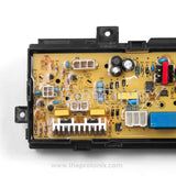Half side view of IFB top-load 7-button PCB (6500S) transformer and connector ports
