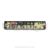 Front profile of Bosch top-load 8-button PCB (TB75-1268FMPS) used in washing machines