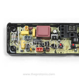 Bosch top-load 8-button PCB (TB75-1268FMPS) circuit board showing button layout