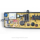 Side view of IFB top-load 7-button PCB (MAR50-S1107) control module