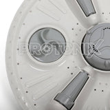 Close-up of LG semi-automatic 10kg pulsator plate