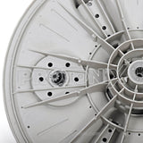 Back close-up of LG washing machine 10kg pulsator for semi-automatic models