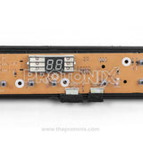 Panasonic top-load 6-button PCB used for washing machine control operations