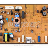 Detailed view of connector and relay section on Samsung DA41-00821A refrigerator PCB