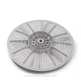 Back view of Croma top-load washing machine pulsator showing structure