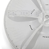 Close-up of Bosch pulsator plate assembly for top-load washing machine