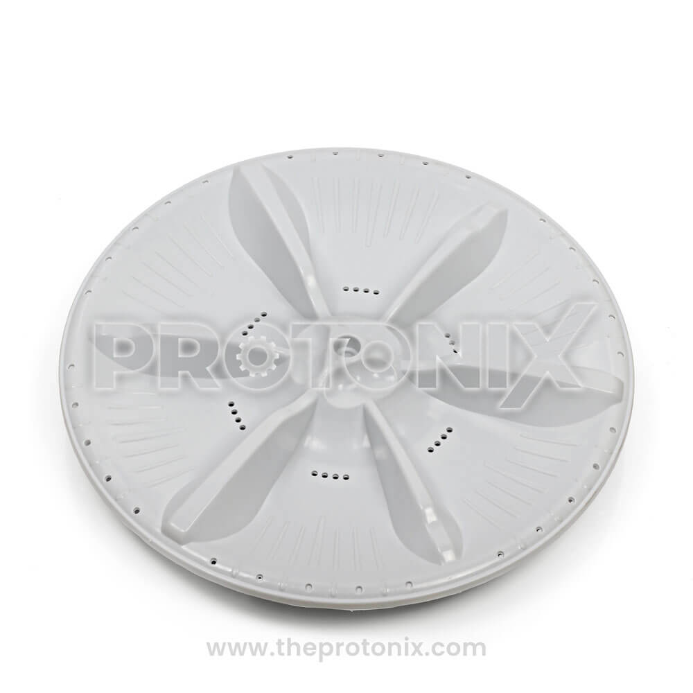 Front view of Bosch top-load washing machine pulsator