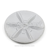 Front view of Bosch top-load washing machine pulsator