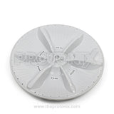 Front view of Bosch top-load washing machine pulsator