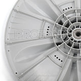 Bosch washing machine pulsator back close-up showing structure and strong build