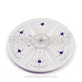 Videocon semi-automatic washing machine 6-flower pulsator back view