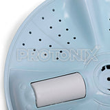 Close-up of Samsung 6kg inverter washing machine pulsator round-shaft