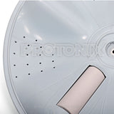 Close-up of Samsung 10kg washing machine pulsator plate assembly