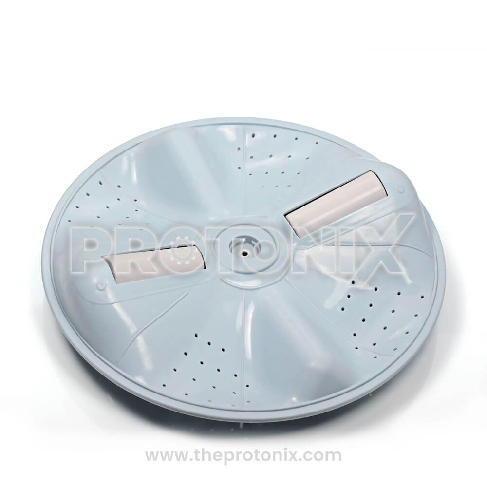 Samsung 10kg top-load washing machine pulsator front view