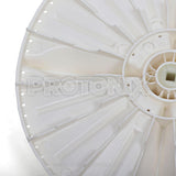 Back close-up view of Videocon washing machine pulsator for semi-automatic model