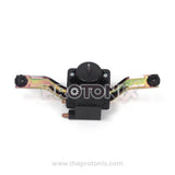 Front view of 220-240V fan motor for Whirlpool refrigerator